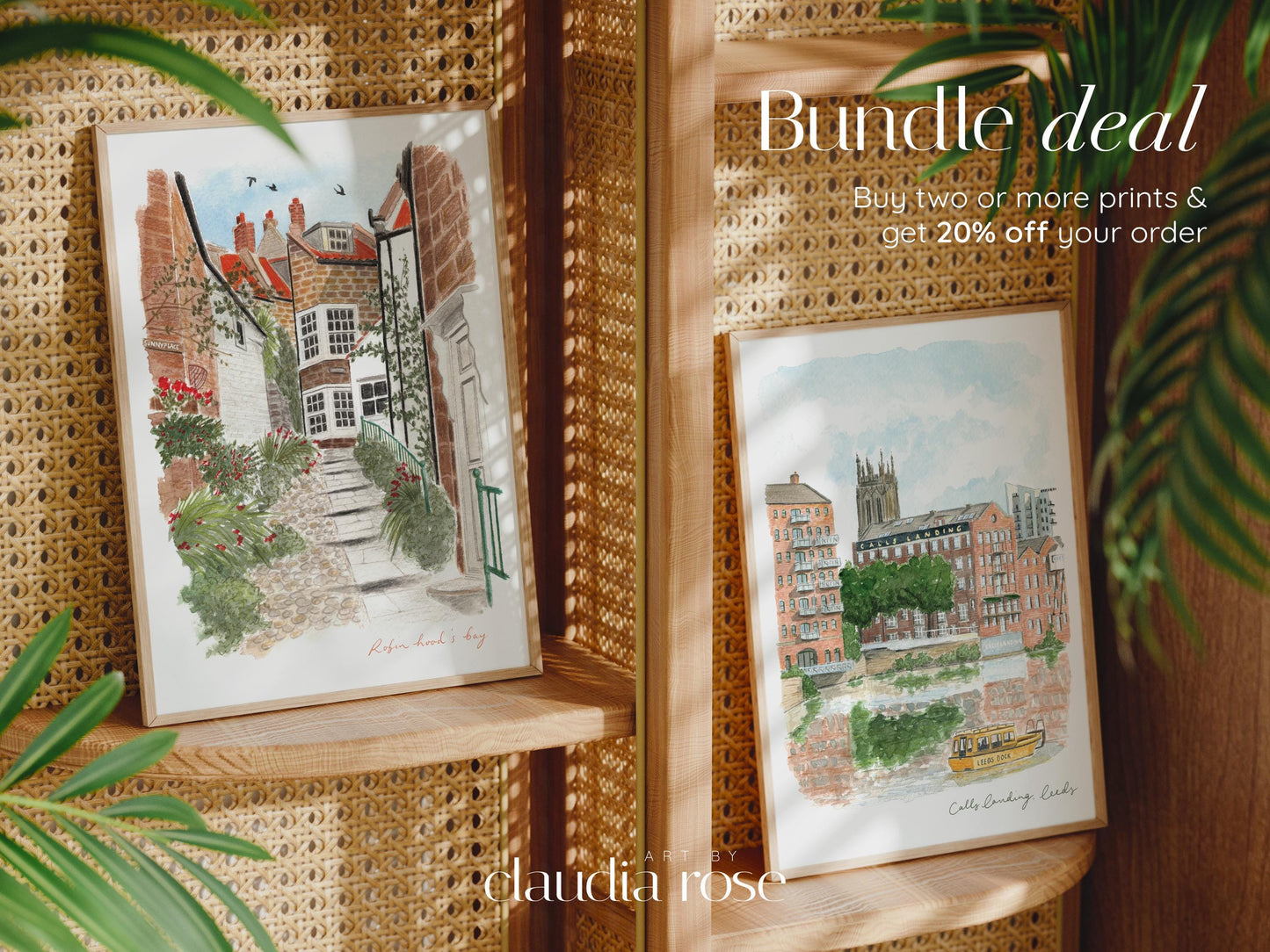 York Art Print, Petergate, York Minster, Yorkshire, Travel Watercolour Painting