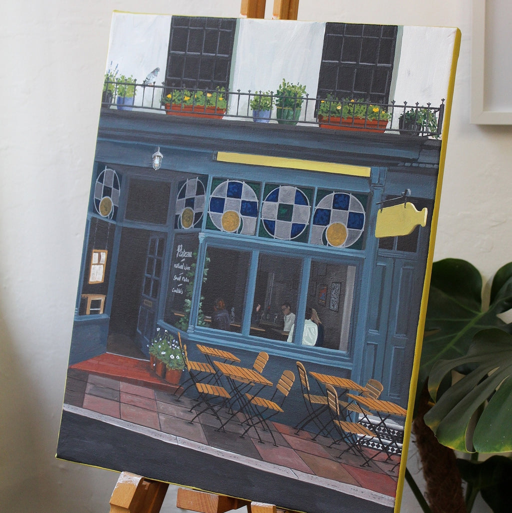 Pinot at Plateau - Original Painting