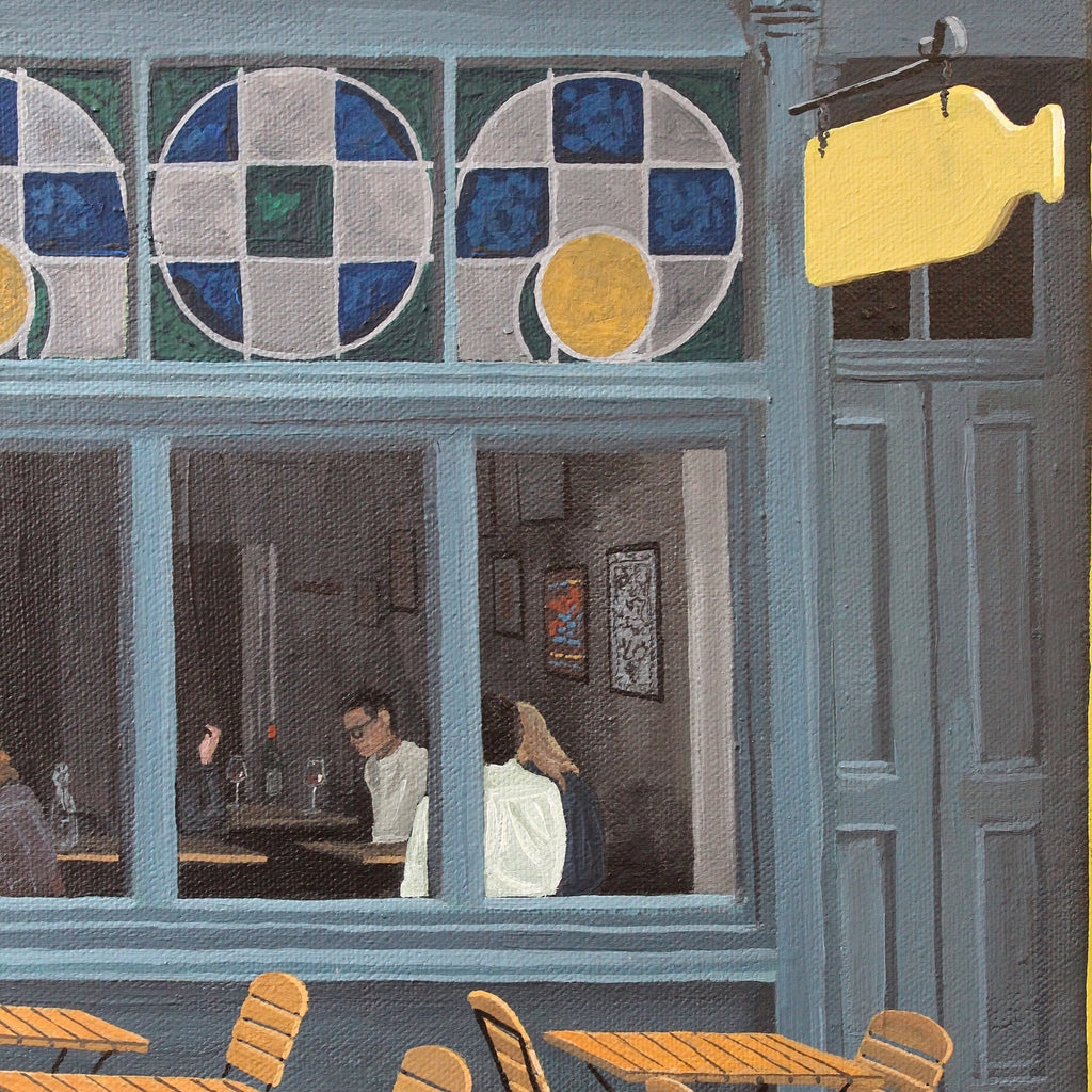 Pinot at Plateau - Original Painting