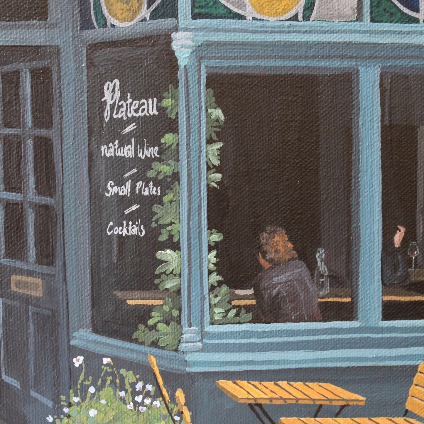 Pinot at Plateau - Original Painting