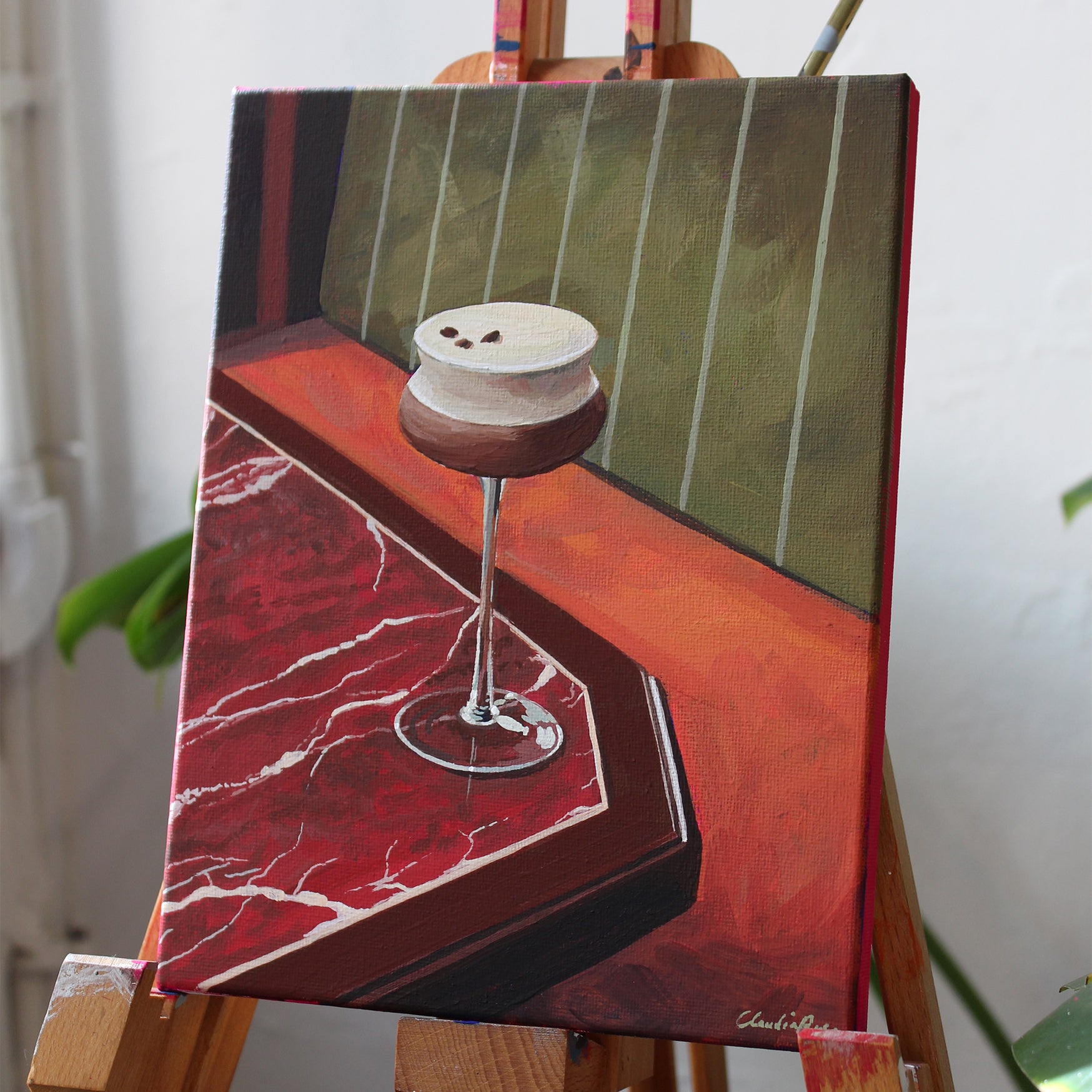 The Art of Staying Late - Original Painting
