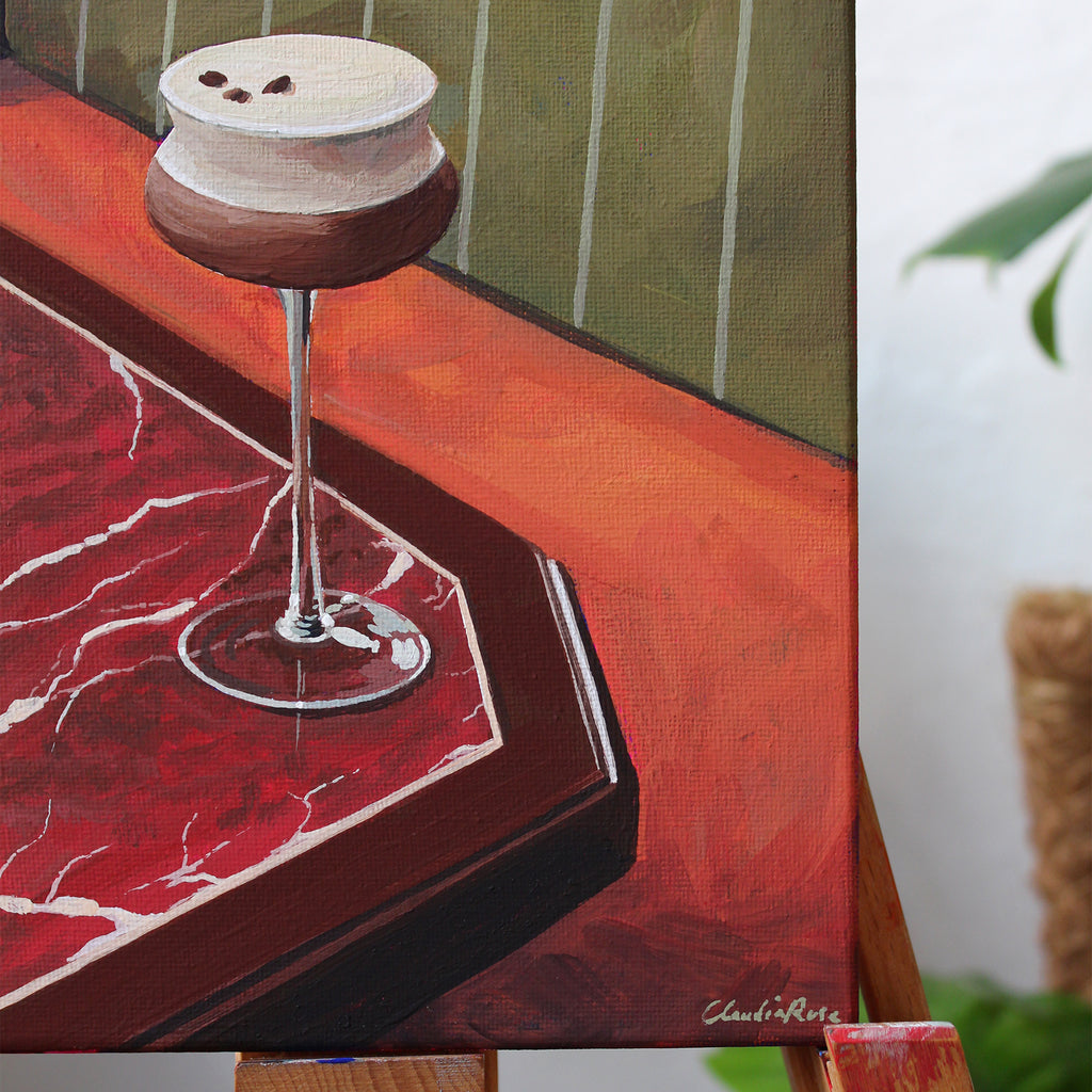 The Art of Staying Late - Original Painting