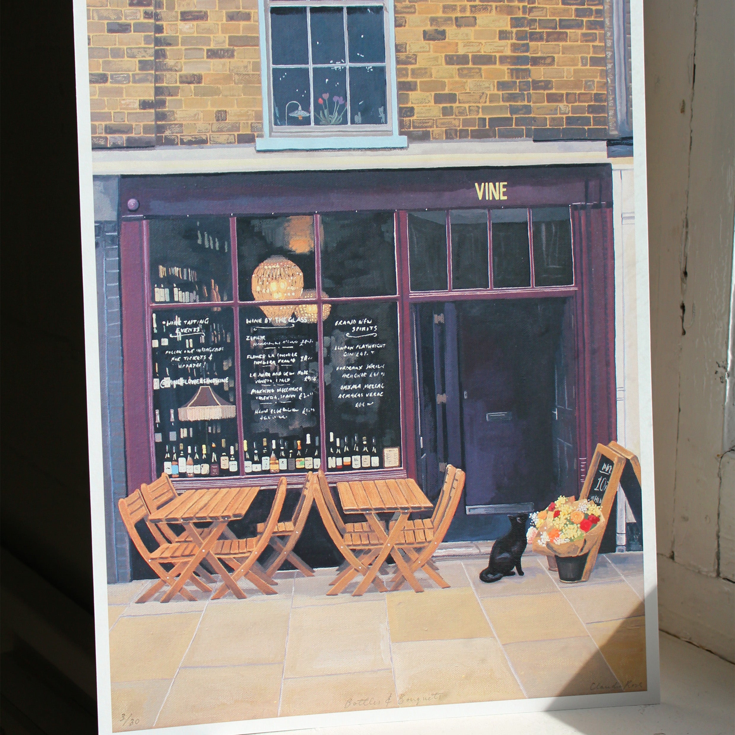 Bottles & Bouquets - Limited Edition Print