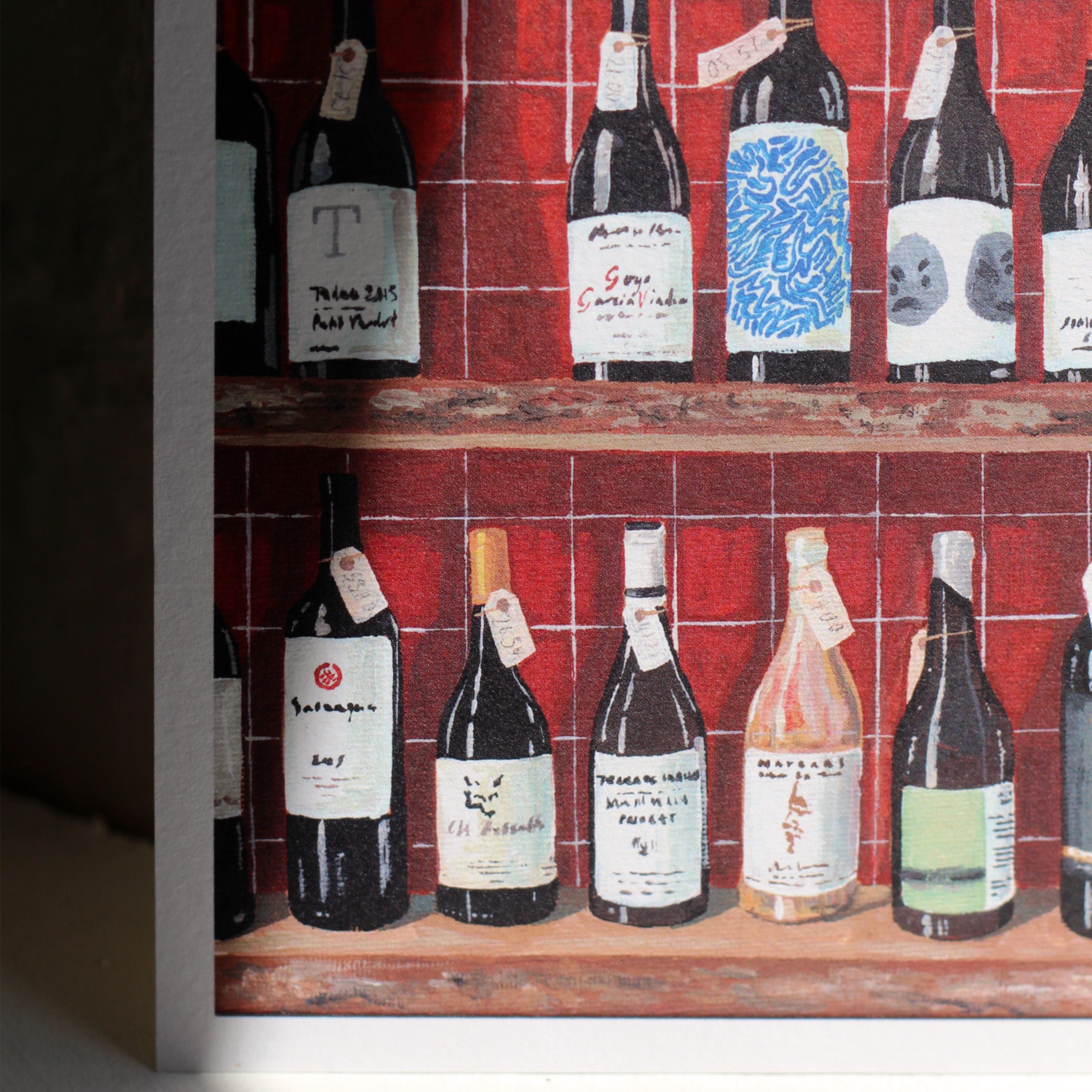 By the Bottle (Red) - Open Edition Print