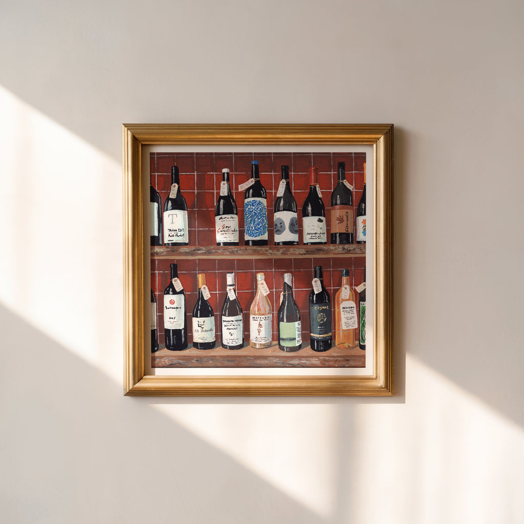 By the Bottle (Red) - Open Edition Print