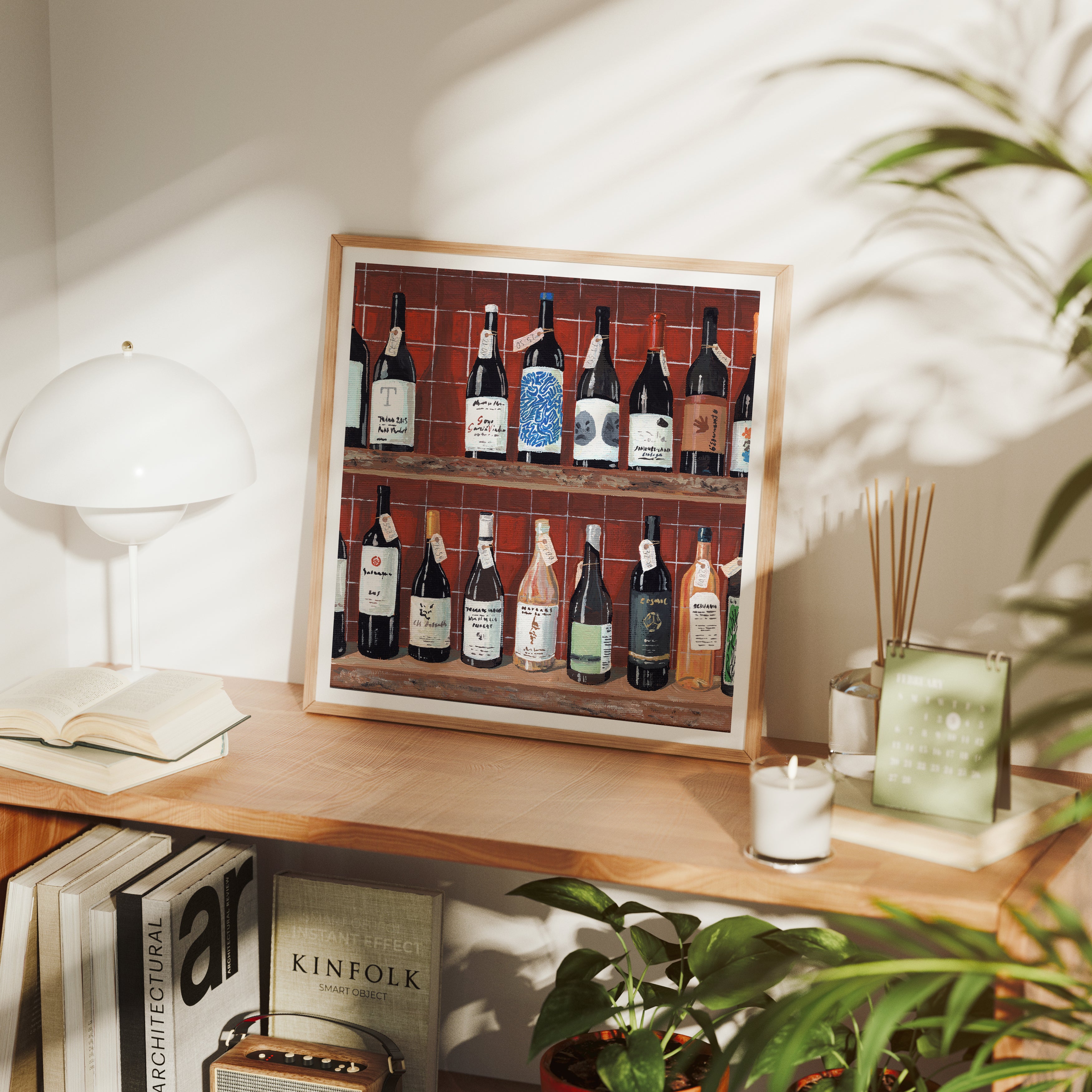 By the Bottle (Red) - Open Edition Print