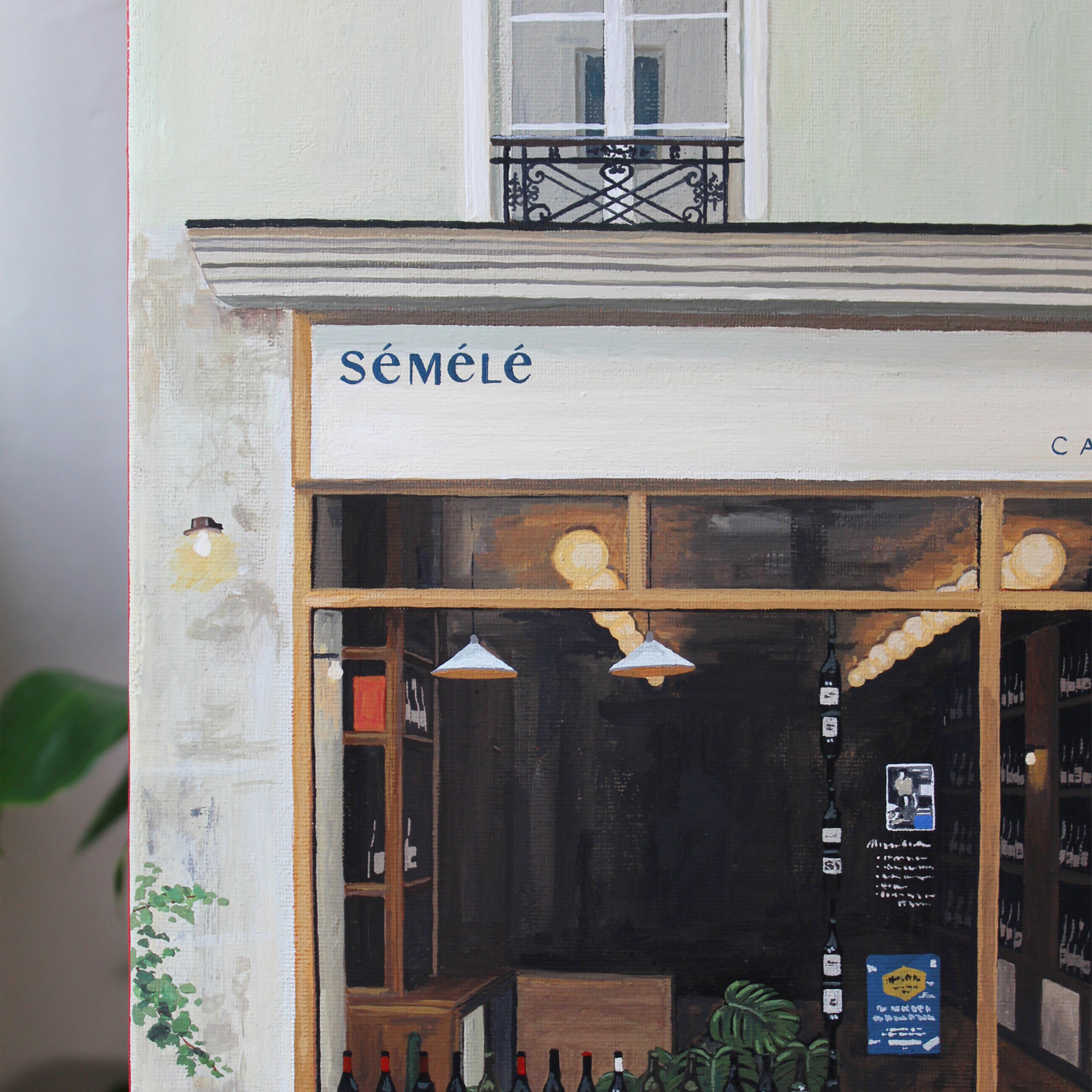 Cave à vin - Original Painting