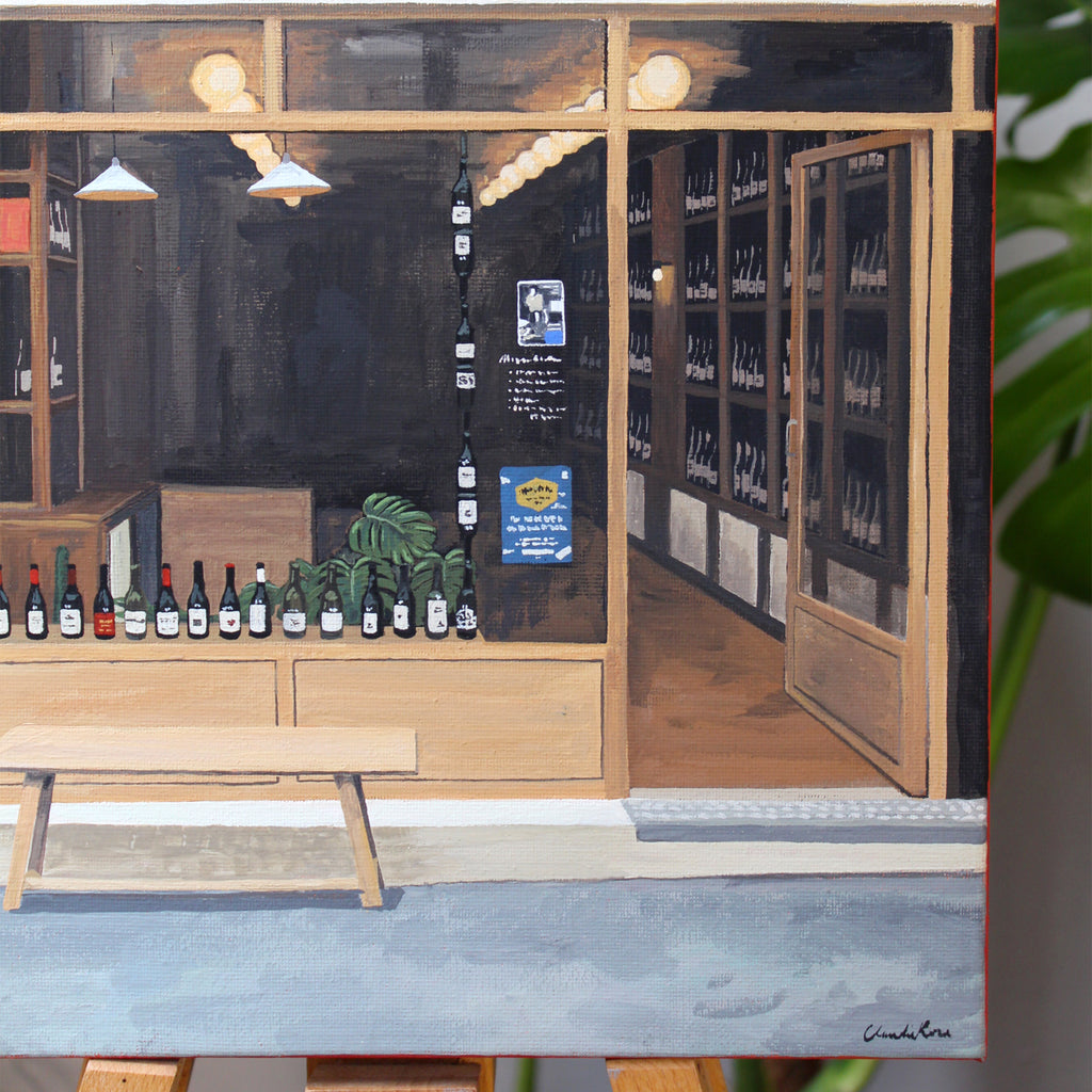Cave à vin - Original Painting