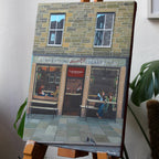 Coffee at No. 7 - Original Painting