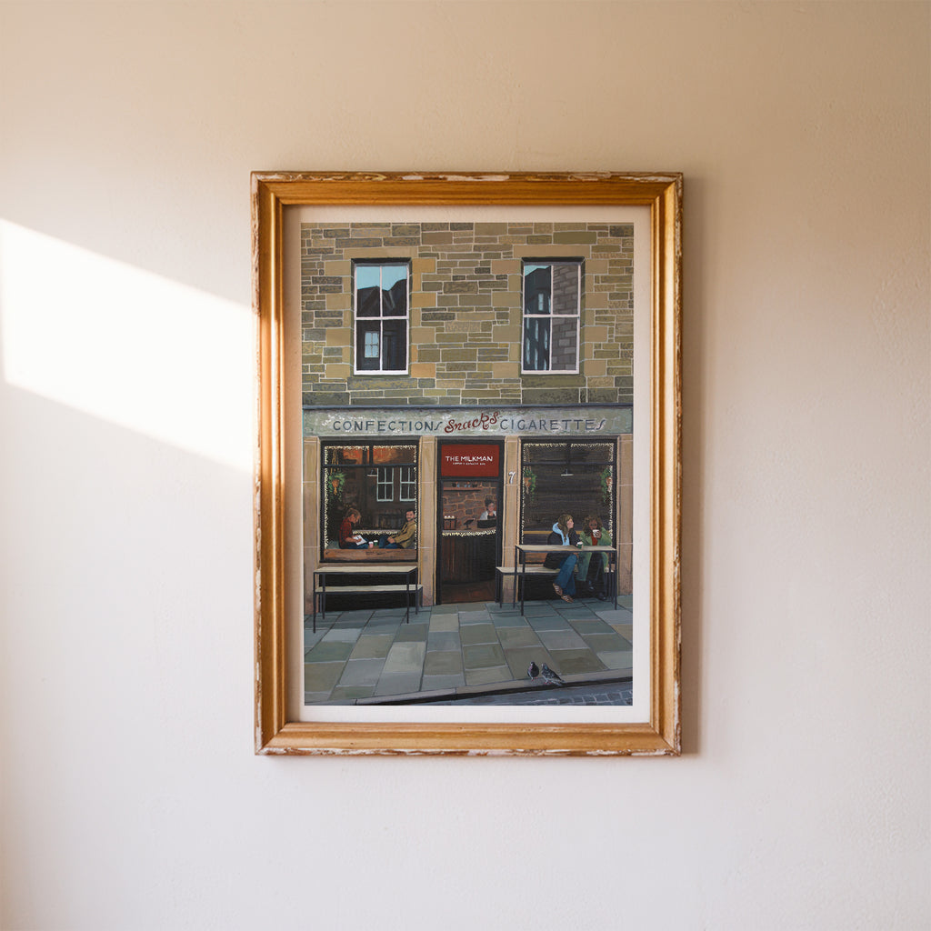 Coffee at No. 7 - Limited Edition Print