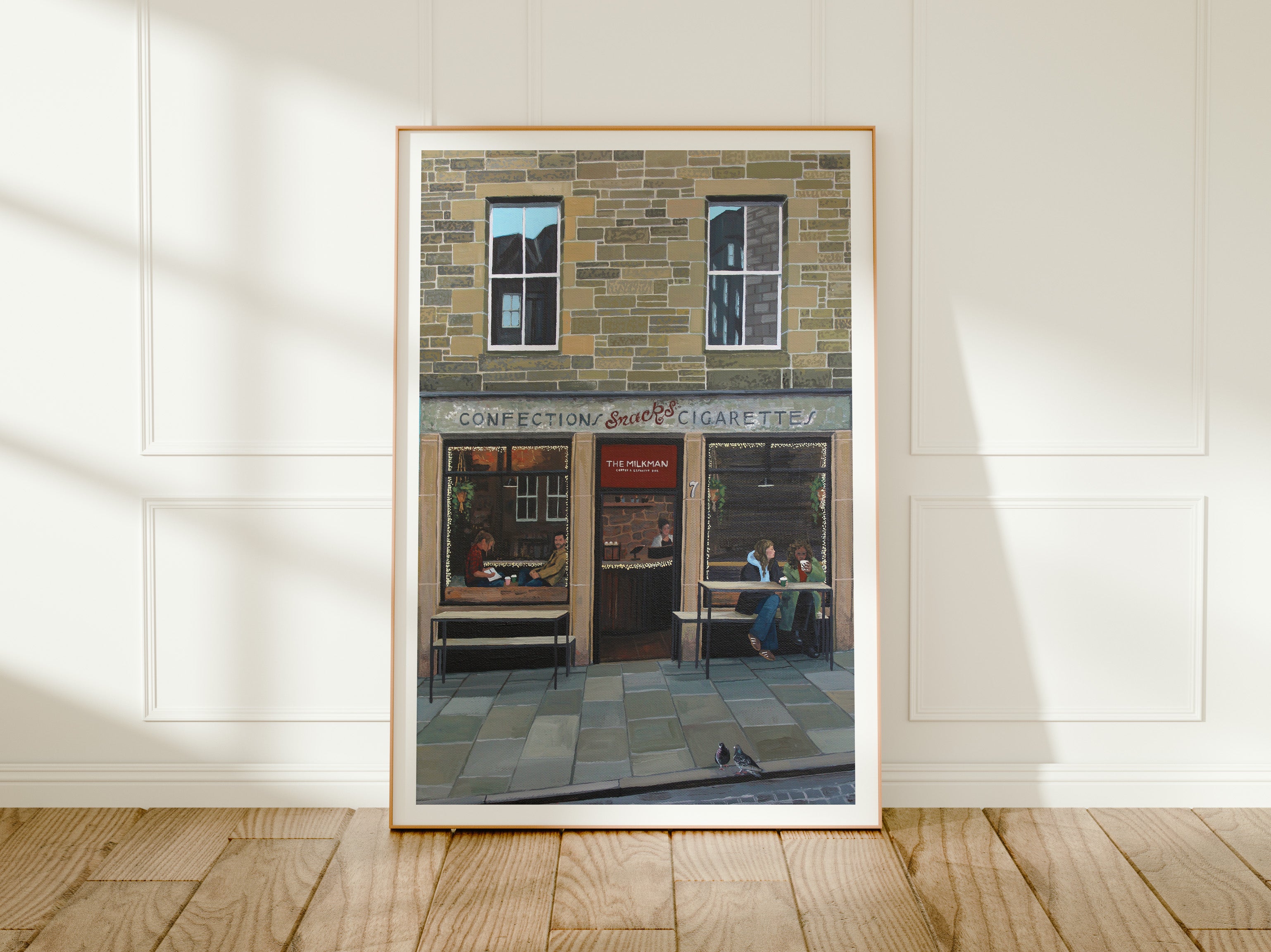 Coffee at No. 7 - Limited Edition Print