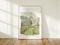 Kew Gardens Art Print, Royal Botanic Gardens, London, England, Travel Watercolour Painting
