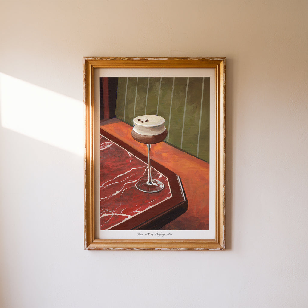 The Art of Staying Late - Open Edition Print