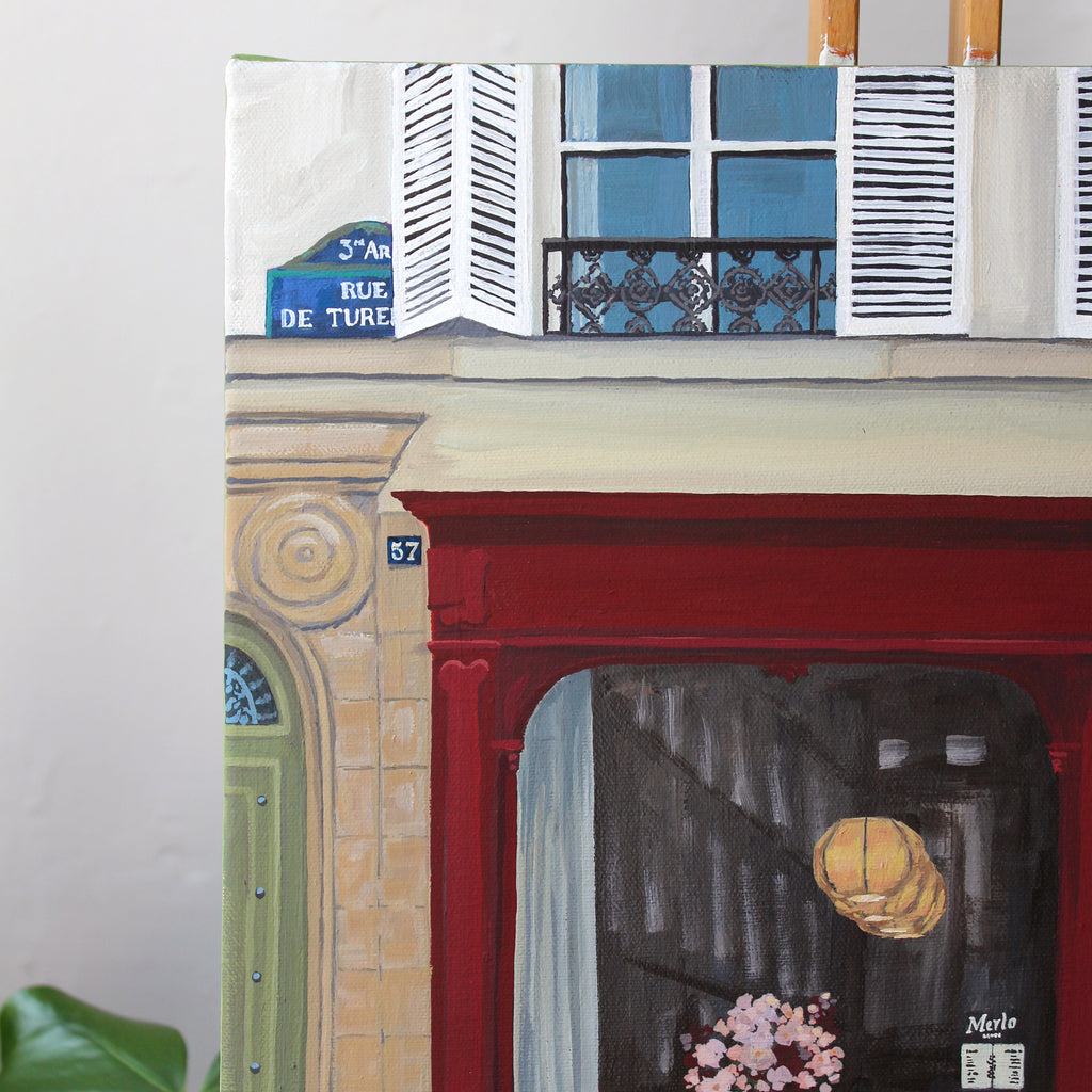 Meet me at Merlo - Original Painting