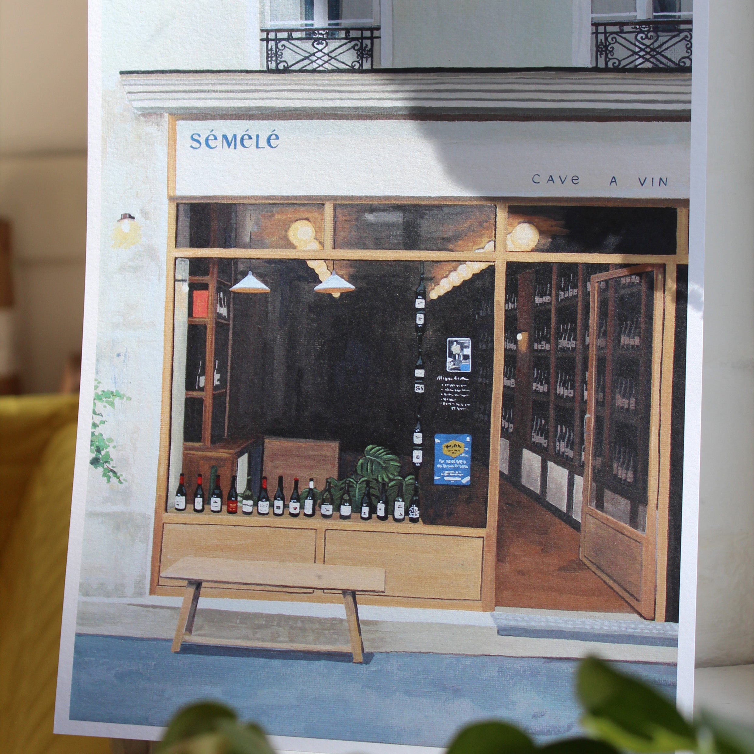 Cave à vin - Limited Edition Print