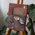 A Rainy Rendezvous - Original Painting