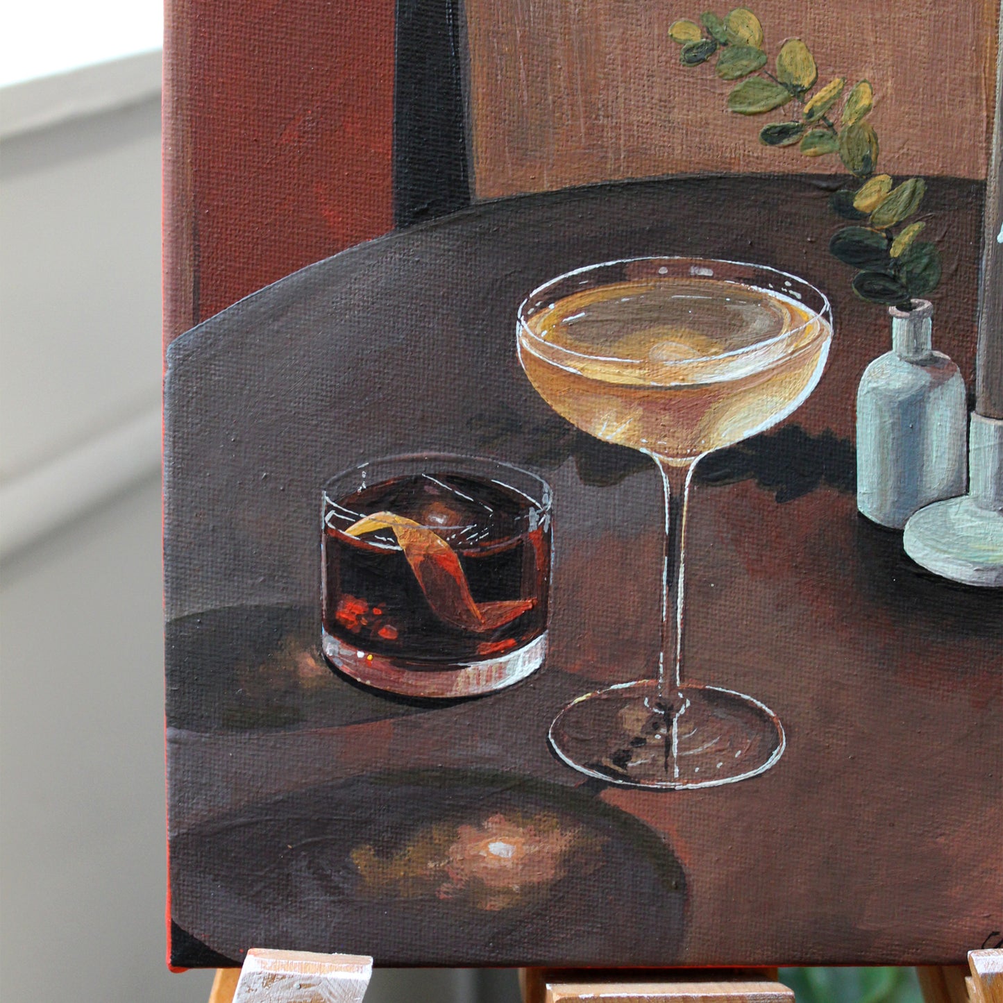 A Rainy Rendezvous - Original Painting