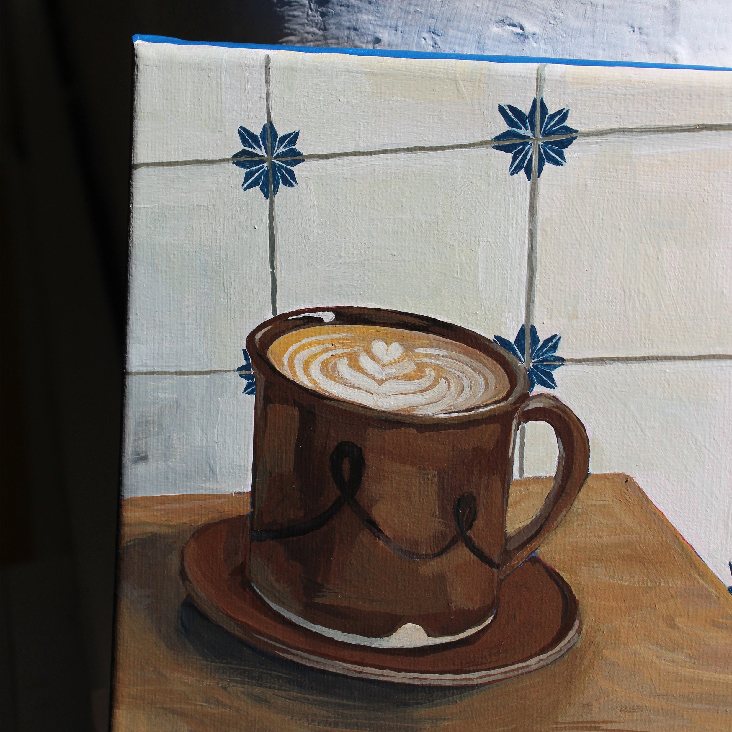 Tulipe de Lait - Original Painting